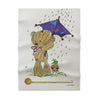 Teddy Bear Umbrella Soft Fleece Baby Blanket