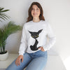 Black Cat Unisex Heavy Blend™ Crewneck Sweatshirt