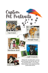 Custom Pet & Animal Portraits